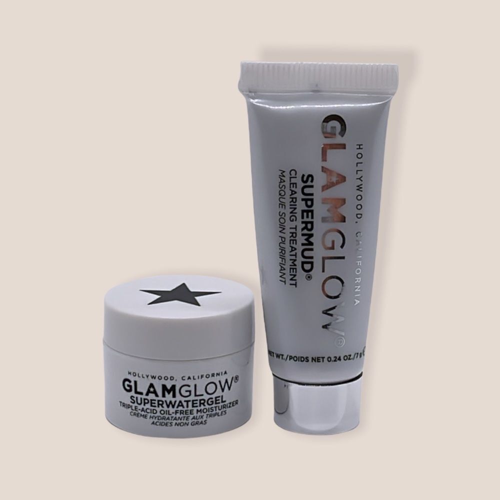 NWT GLAMGLOW Supermud & Superwater Combo